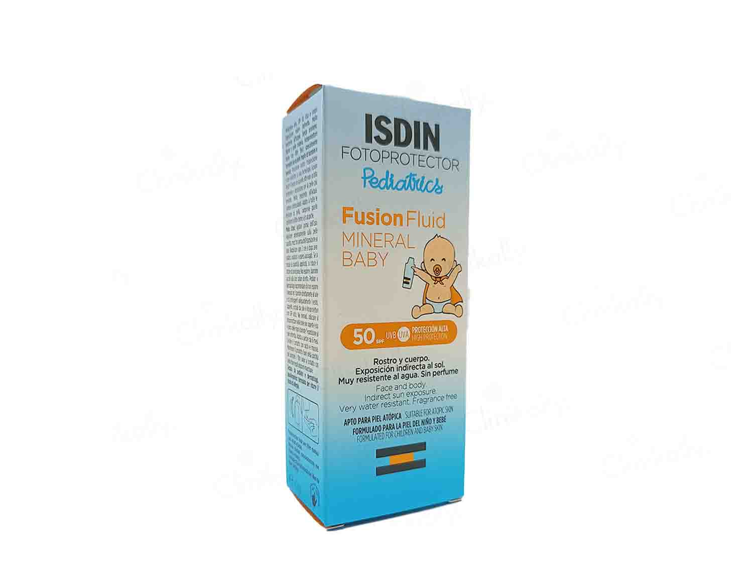 ISDIN Fotoprotector Pediatrics Fusion Fluid SPF 50 - Clinikally