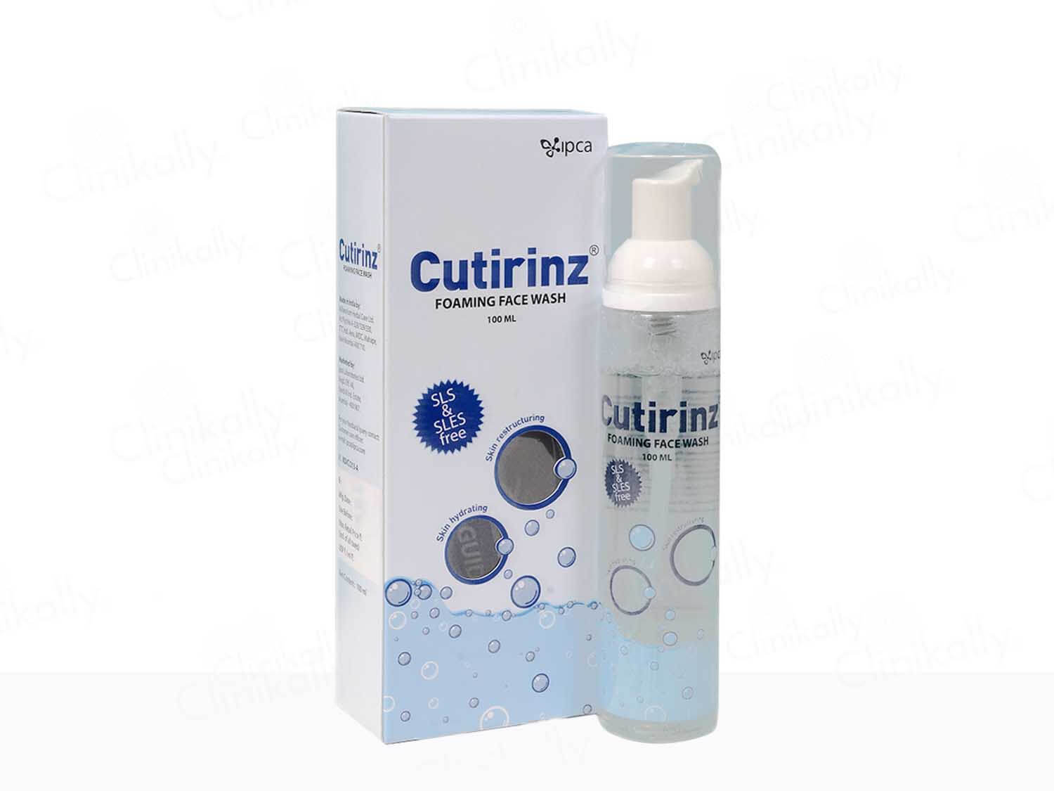 Ipca Cutirinz Foaming Face Wash - Clinikally