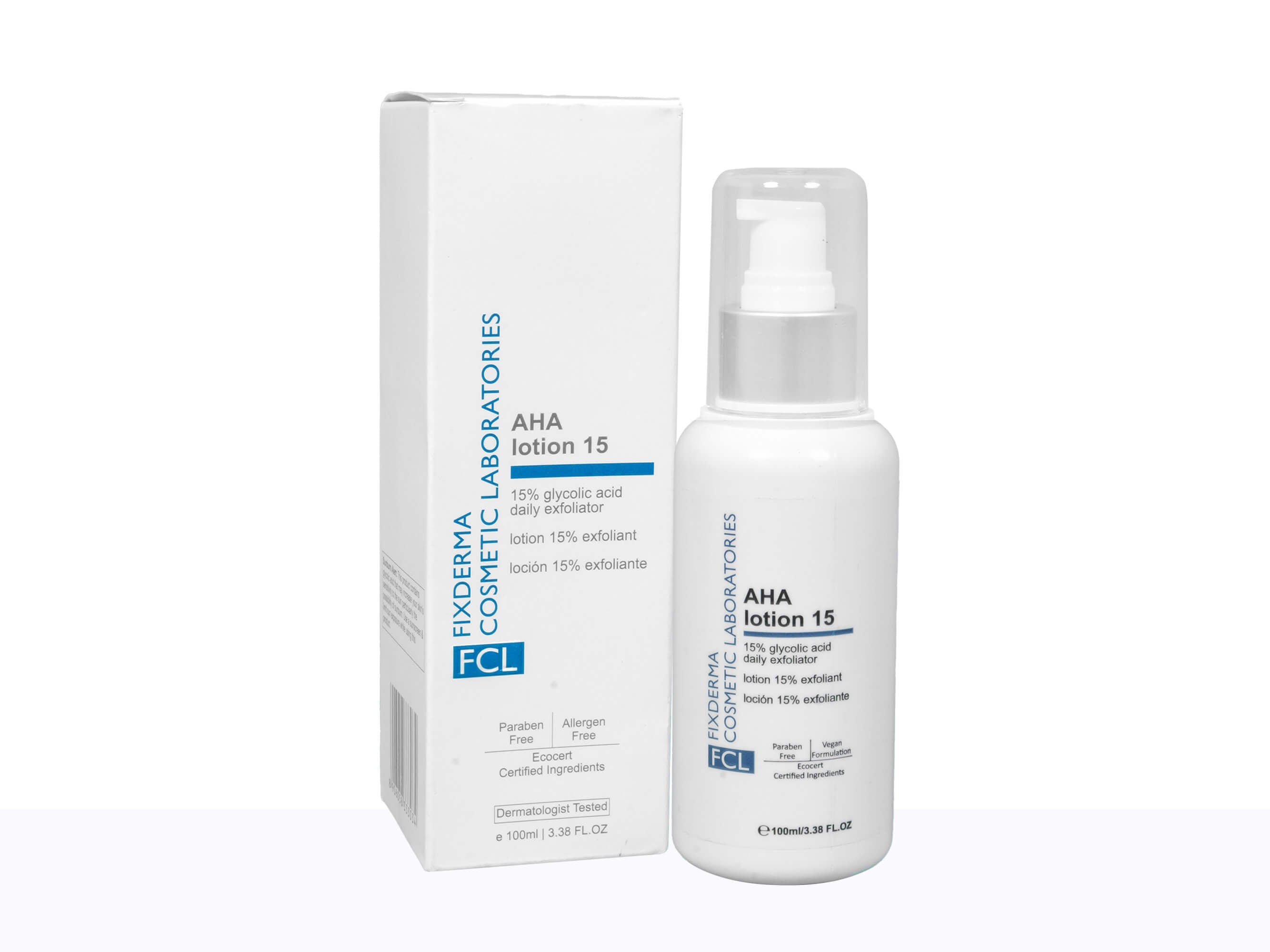 FCL AHA Lotion 15 - Clinikally