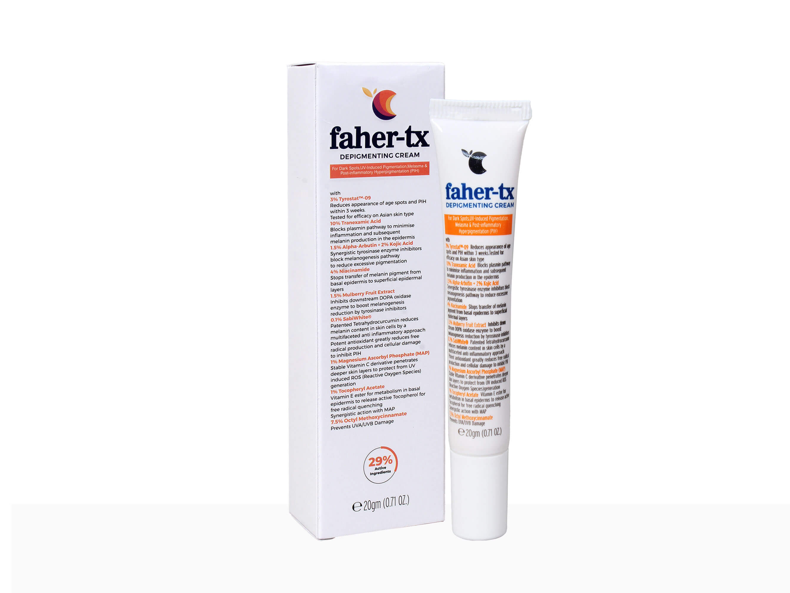 Faher-TX Depigmenting Cream - Clinikally