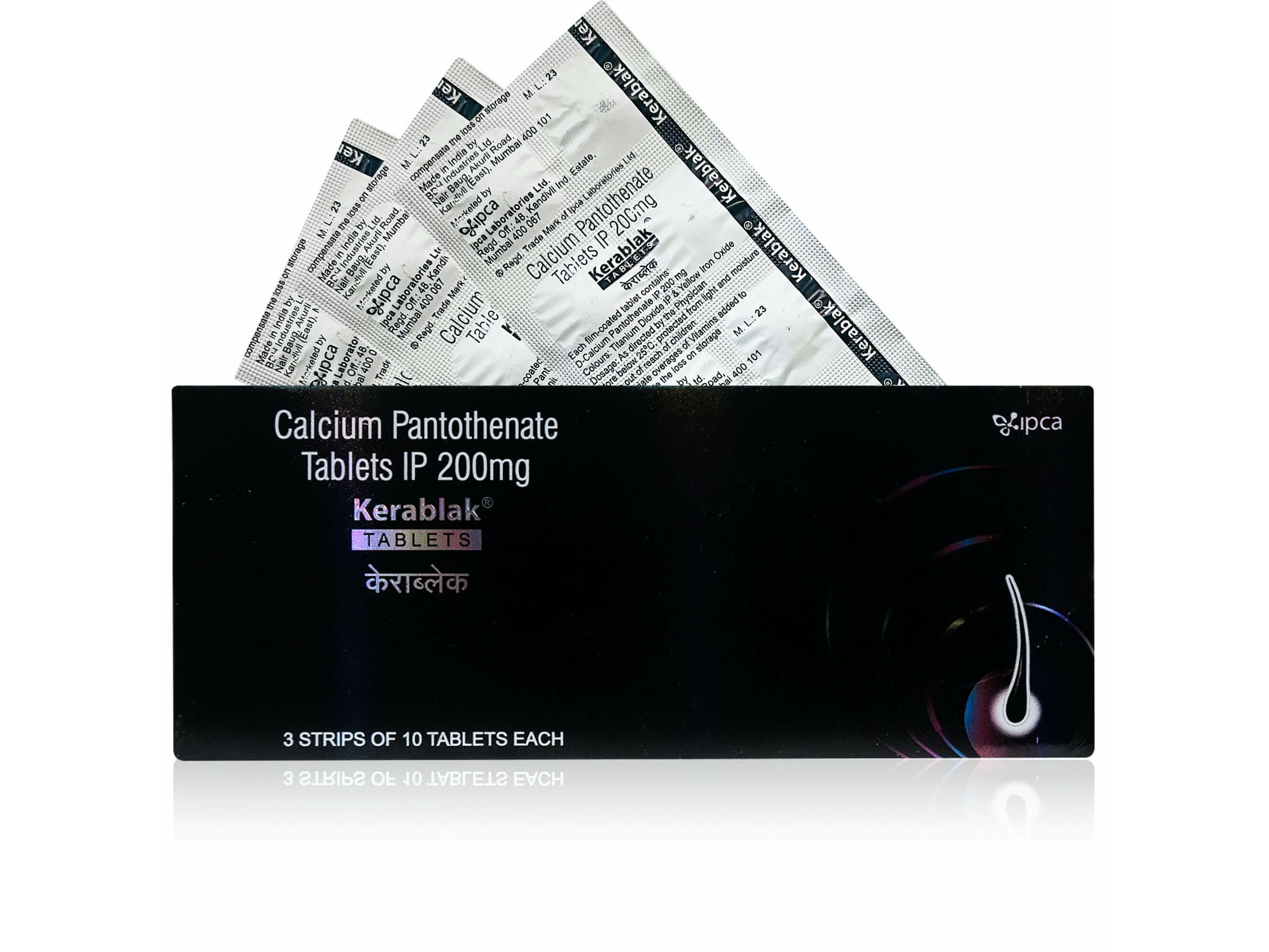 IPCA Kerablack Tablets - Clinikally