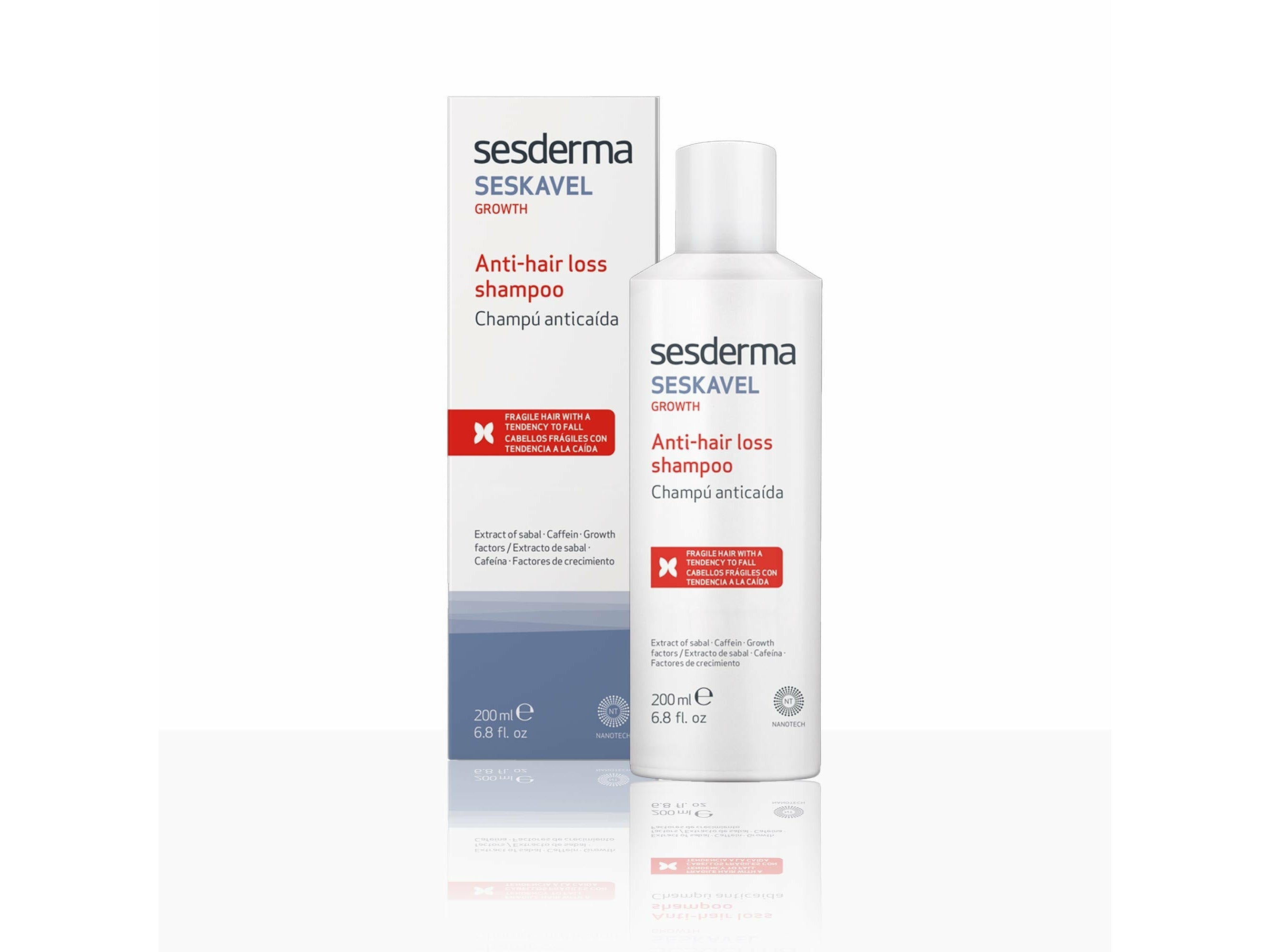 Sesderma Seskavel Growth Anti-Hair Loss Shampoo-Clinikally