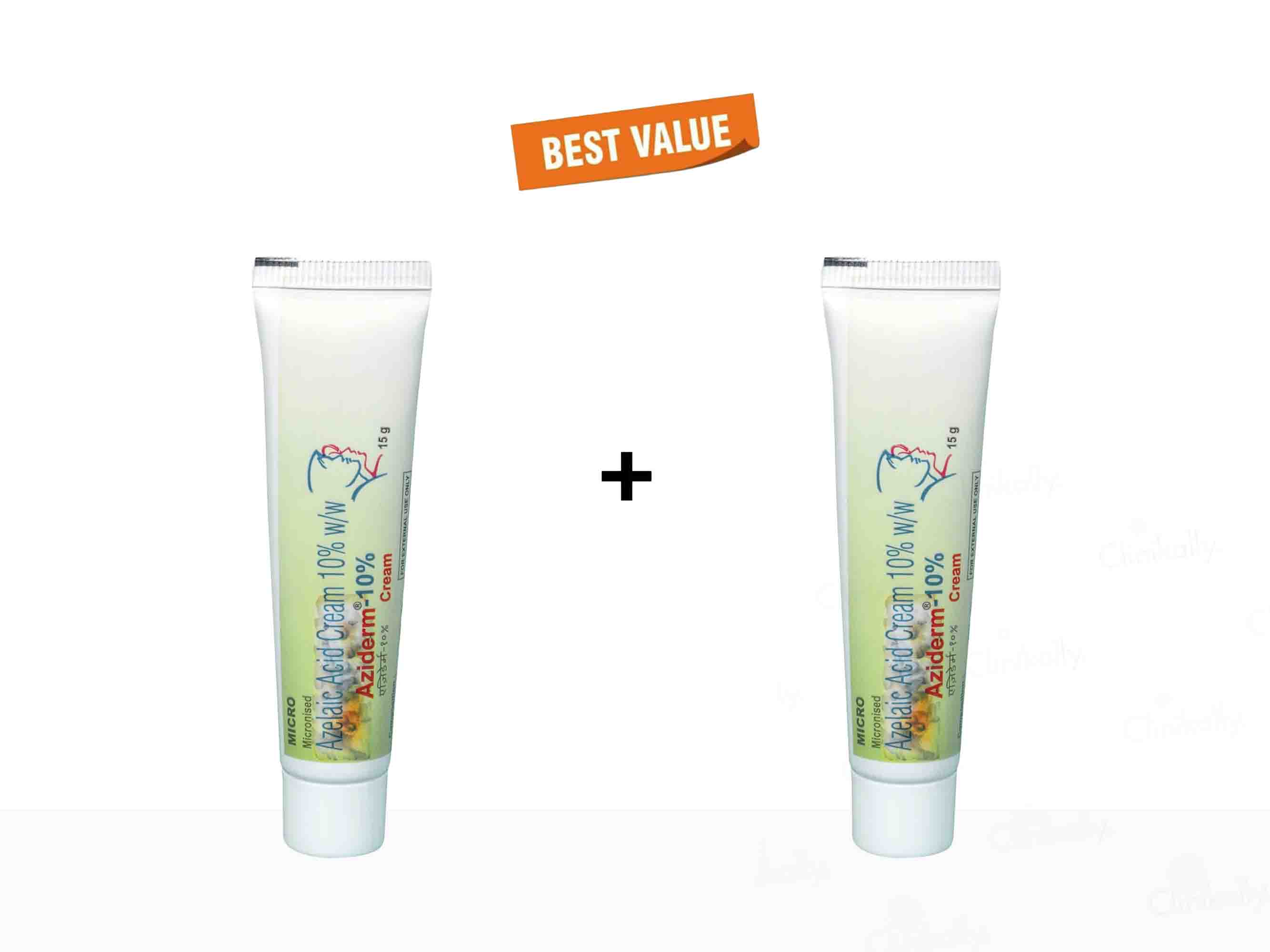 Aziderm 10% Cream - Clinikally