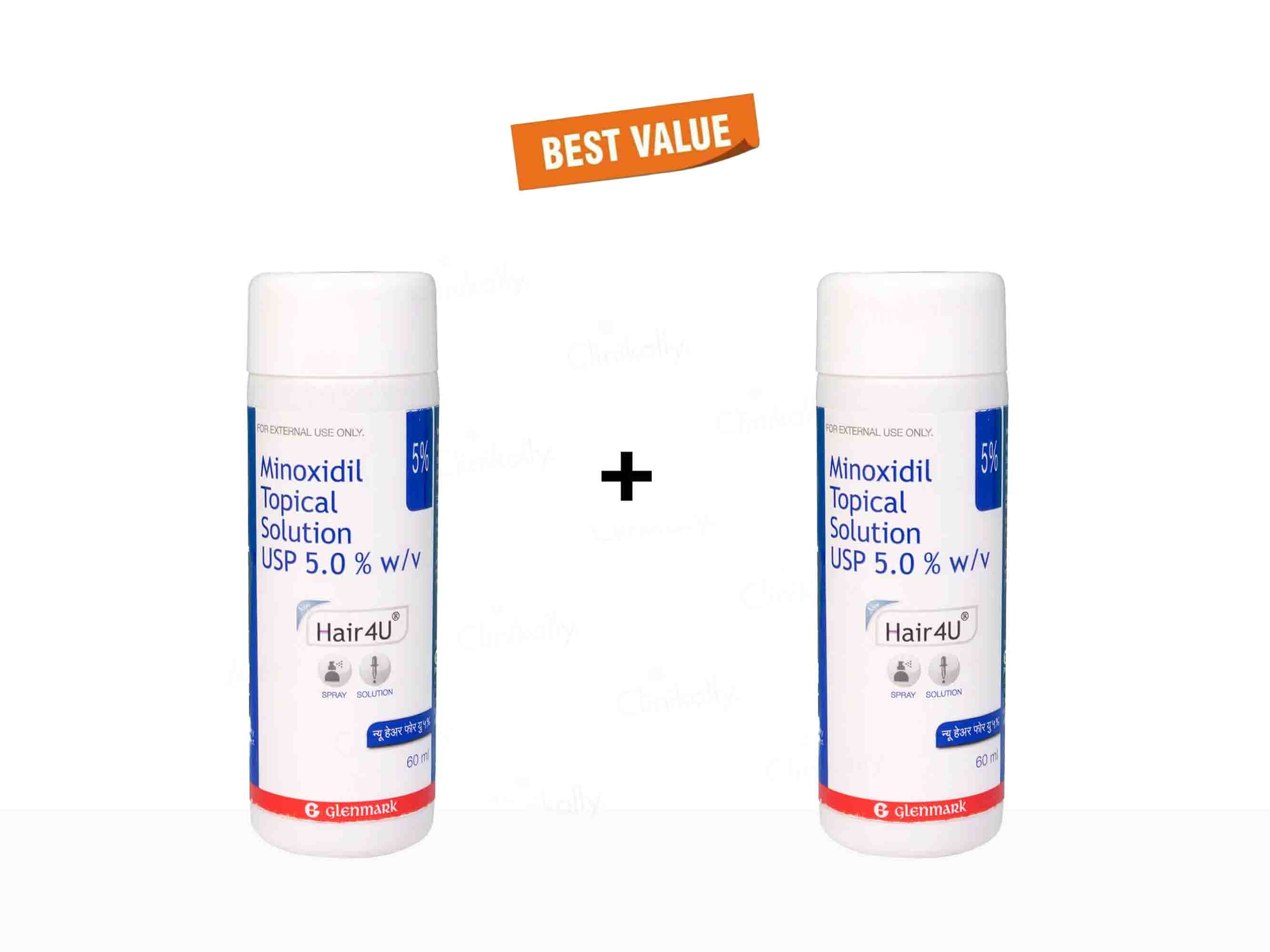 Hair 4U 5% Solution-Clinikally