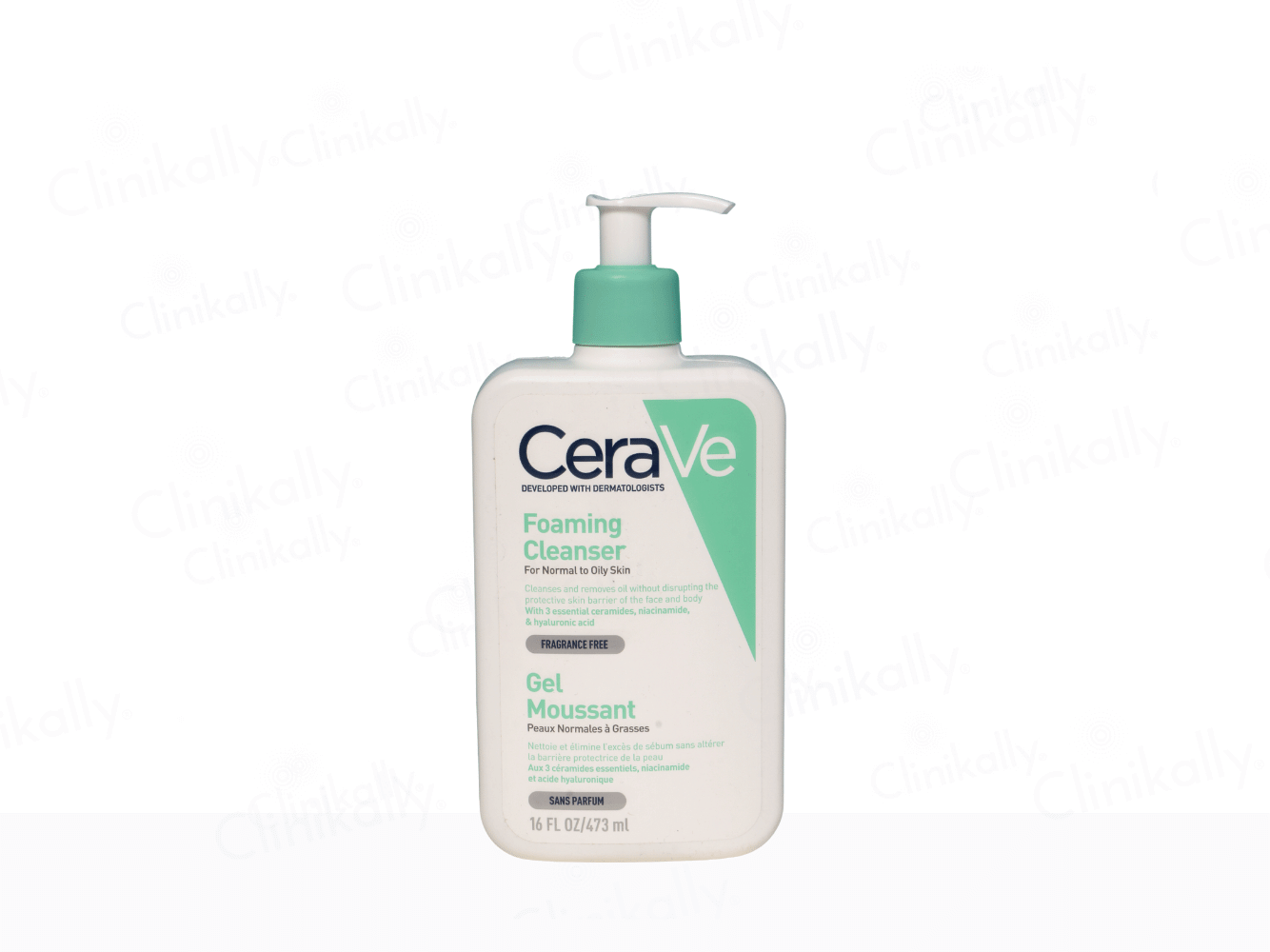 CeraVe Foaming Cleanser for Normal to Oily Skin - Clinikally