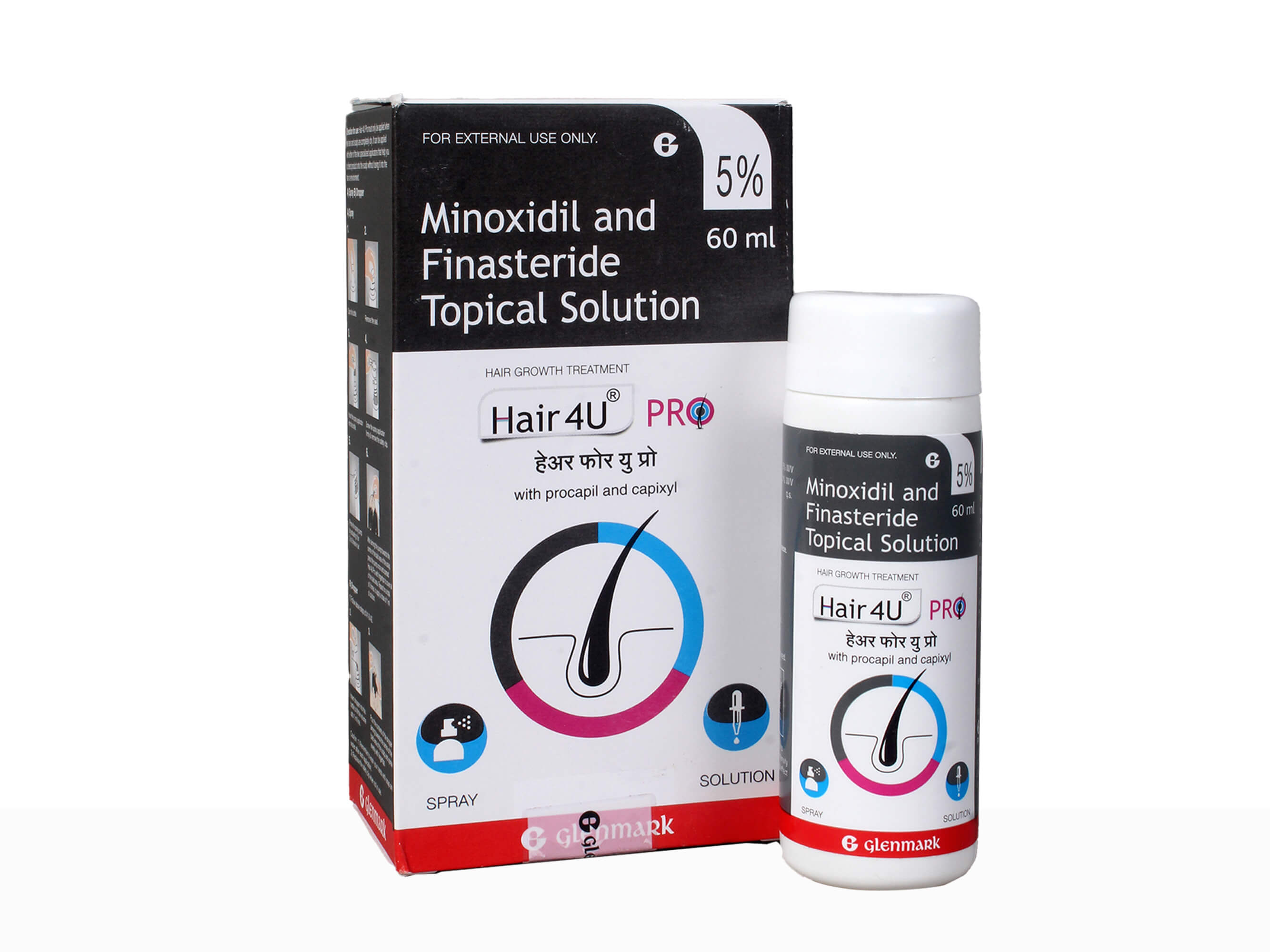 Hair 4U Pro 5% Solution - Clinikally