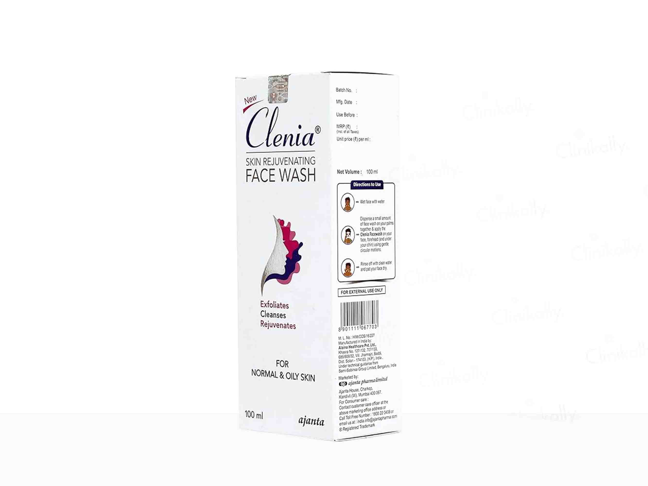 New Clenia Skin Rejuvenating Face Wash-Clinikally