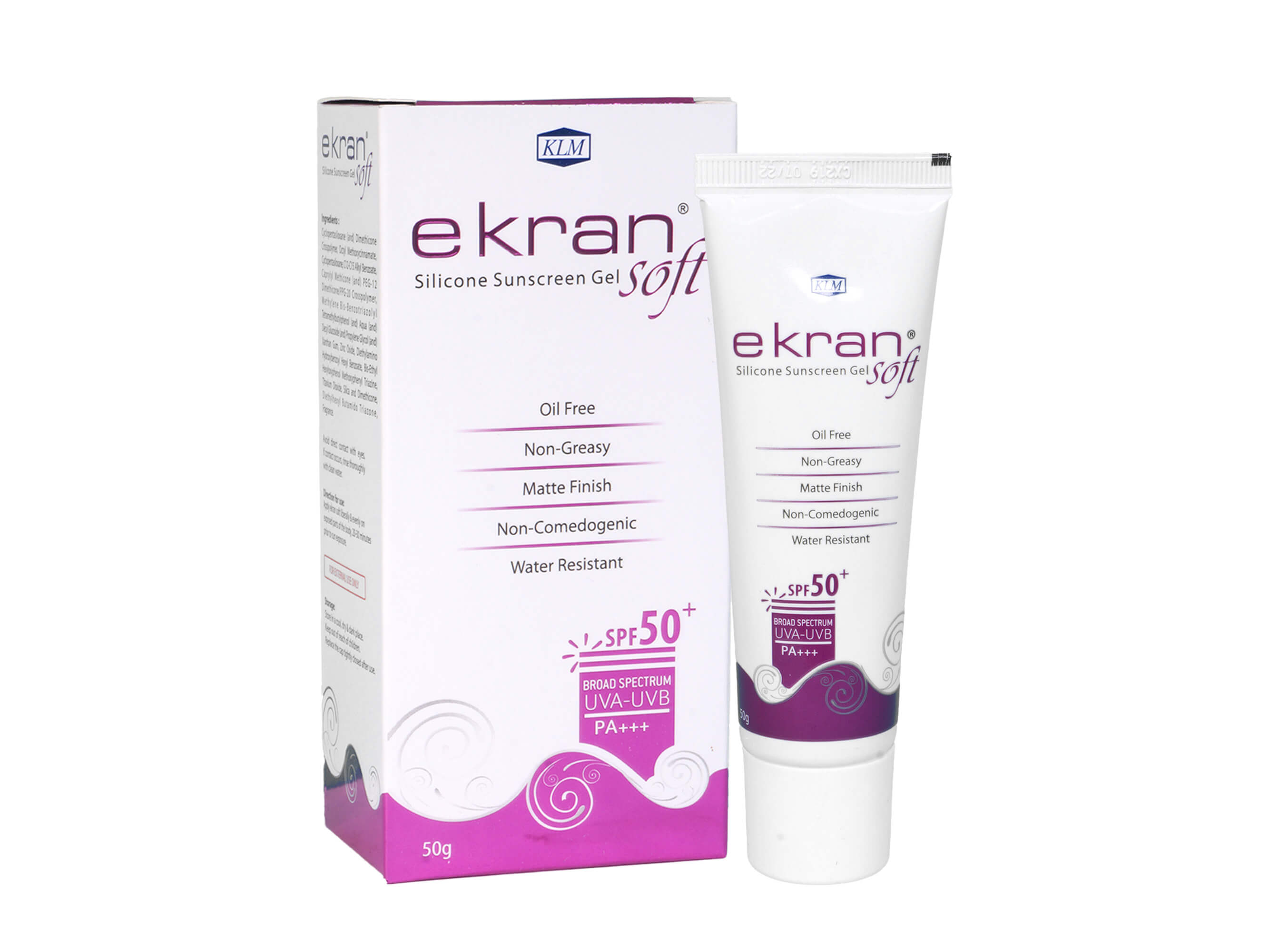 Ekran Soft Silicone Sunscreen Gel SPF 50+/PA+++ - Clinikally
